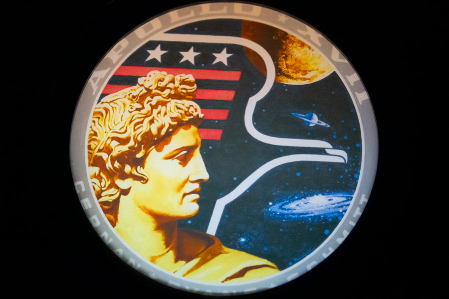 Apollo 17 patch photo