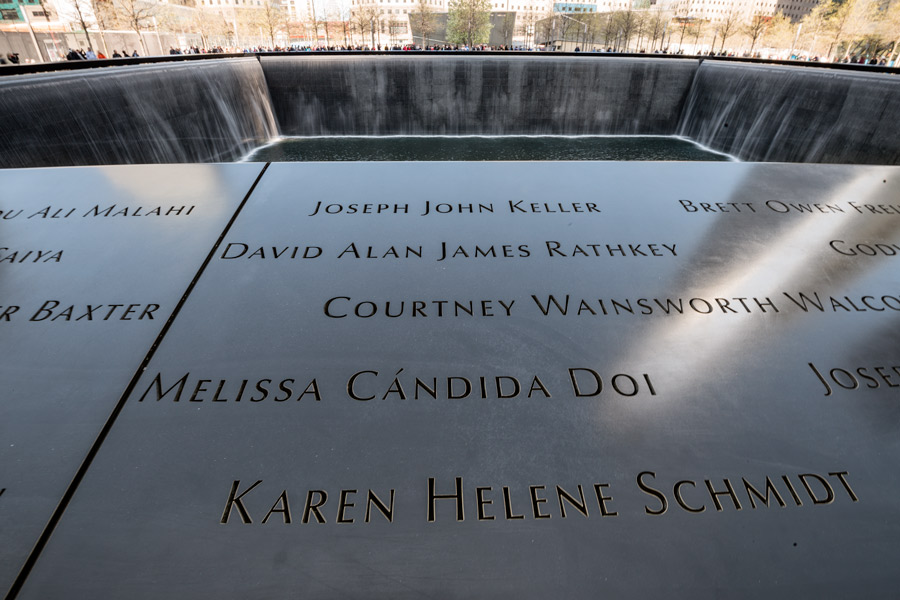 World Trade Center names photo
