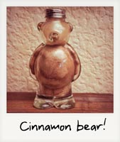 Cinnamon bear!