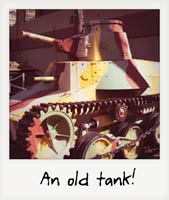 An old tank!