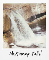 McKinney Falls!