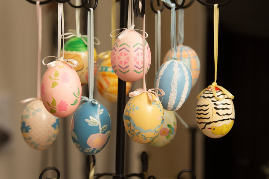 Easter eggs photo