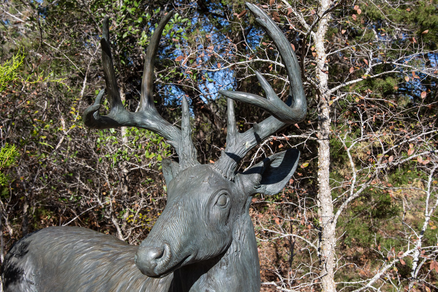 Deer sculpture photo