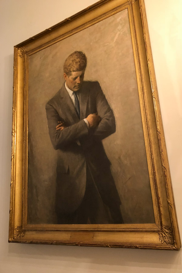 JFK portrait photo