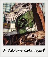 A Baldur's Gate lizard!
