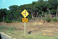 Bat Cave Road sign