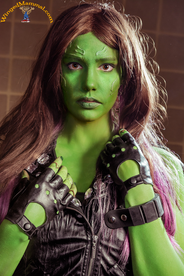 Gamora cosplay photo at PAX South 2015