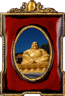 A golden Buddha!