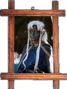 A dark elf soap salesgirl! A dark elf soap salesgirl!