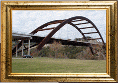 The Pennybacker Bridge!
