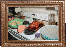 A Christmas pork roast! A Christmas pork roast!