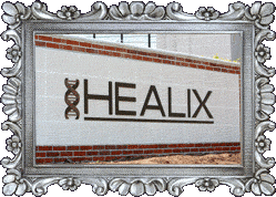 The Healix Place sign finished!