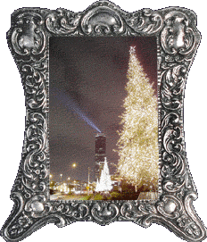 Uptown Christmas lights!