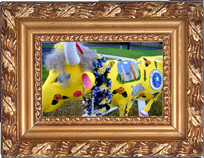 Rose, the Yellow Cow of Texas!