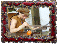 A glassblower! A glassblower!
