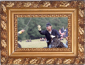 A Civil War swordfight! A Civil War swordfight!