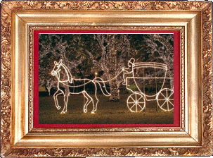 A lighted carriage! A lighted carriage!