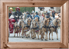Miniature fire horses! Miniature fire horses!