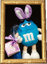 The Blue M&M!