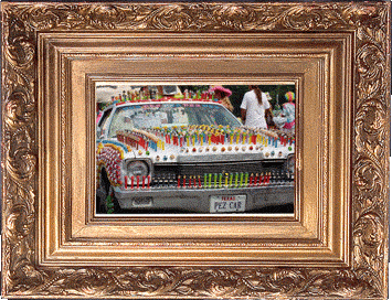 A Pez art car!