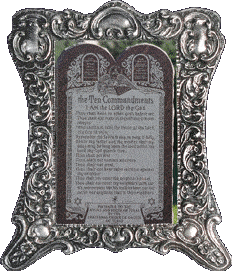 The Ten Commandments!