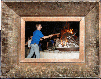 Another log on the fire! Another log on the fire!