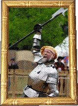 Celebrating the joust! Celebrating the joust!