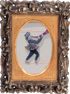 A horn player! A horn player!