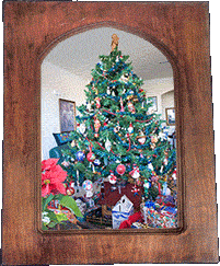 The Christmas tree!