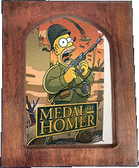 Medal of Homer!