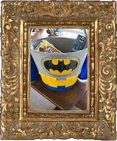 A Batman Easter basket!