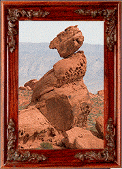 A balancing rock!