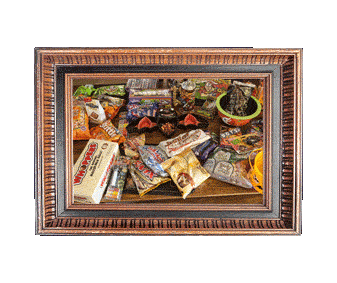 Count Batula's candy!