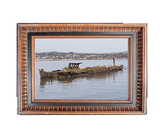 The remains of a schooner!