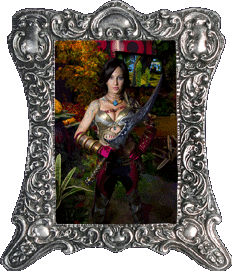 A warrior woman! A warrior woman!