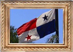 A Panama flag! A Panama flag!