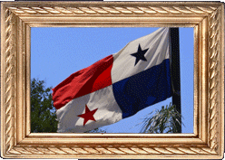 A Panama flag!