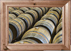 Wine barrels!