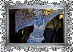 A blue dancer! A blue dancer!