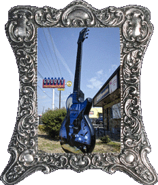 A groovy guitar! A groovy guitar!