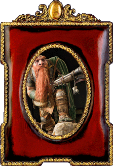 A well-armed Dwarf! A well-armed Dwarf!