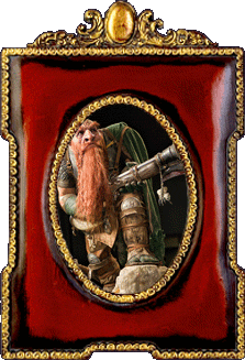 A well-armed Dwarf!