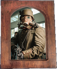 A gas mask zombie! A gas mask zombie!