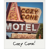 The Cozy Cone Motel!