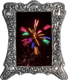 A colorful firework!