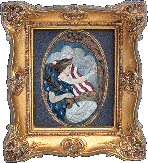 A patriotic painting! A patriotic painting!