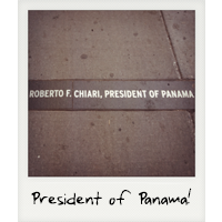 President of Panama!