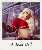 A Blood Elf!