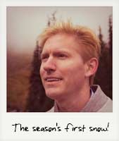 The first snow of the season!