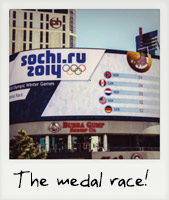 The medal race!